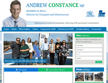 Tablet Screenshot of andrewconstance.com.au